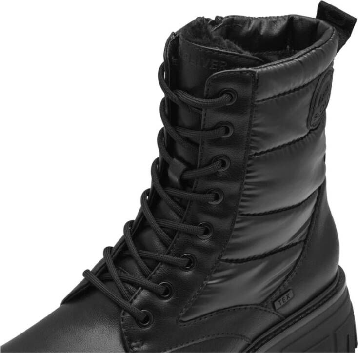 s.Oliver Zwarte Gesloten Booties Enkellaarzen Vrouwen Black Dames