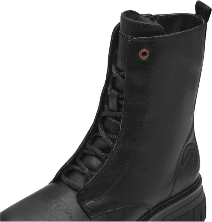 s.Oliver Zwarte Gesloten Booties Enkellaarzen Vrouwen Black Dames