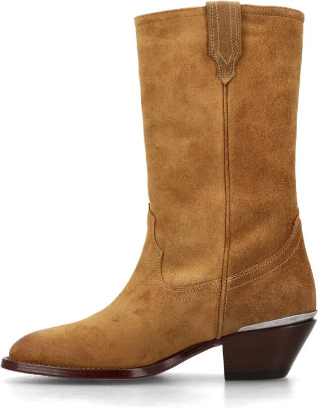 Sonora Camel Gesloten Schoenen Brown Dames