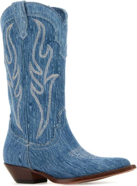 Sonora Denim Santa Fe Cowboy Laarzen Blue Dames