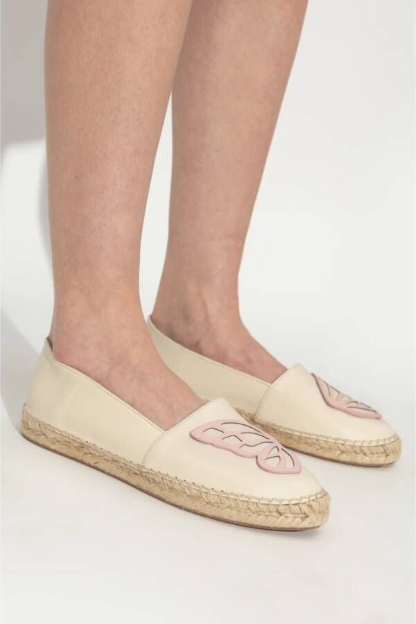 Sophia Webster Espadrilles Vlinder Beige Dames