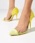 Sophia Webster Gele Limoen Kristal Stiletto Hakken Yellow Dames - Thumbnail 2