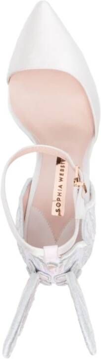 Sophia Webster Ivoor Platte Schoenen Elegant Stijl Beige Dames