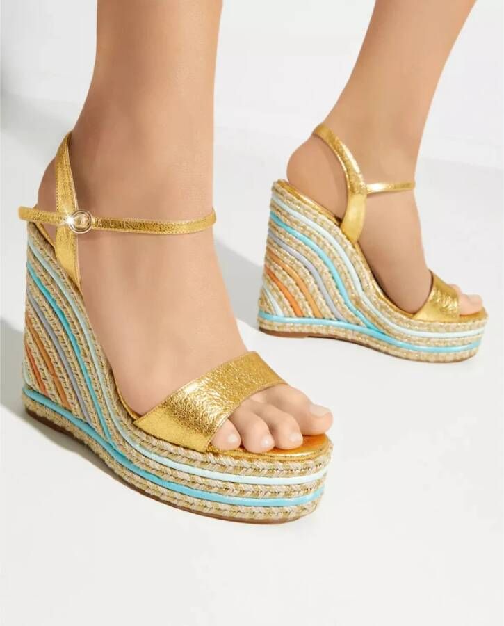 Sophia Webster Lucita Sleehak Sandalen Ombre Banden Multicolor Dames