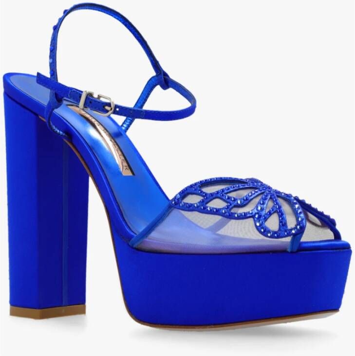 Sophia Webster Plateausandalen Blauw Dames