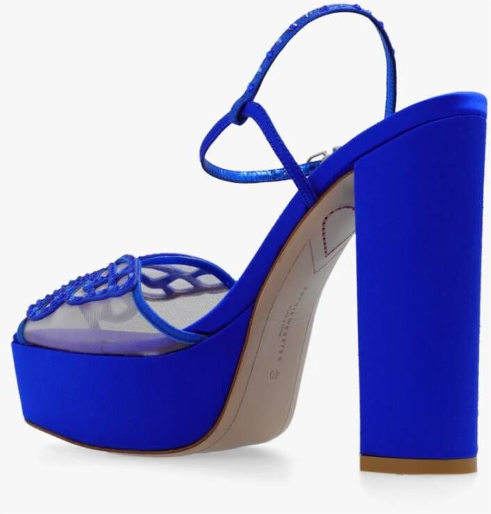 Sophia Webster Plateausandalen Blauw Dames