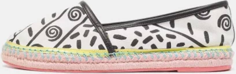 Sophia Webster Pre-owned Canvas flats Multicolor Dames