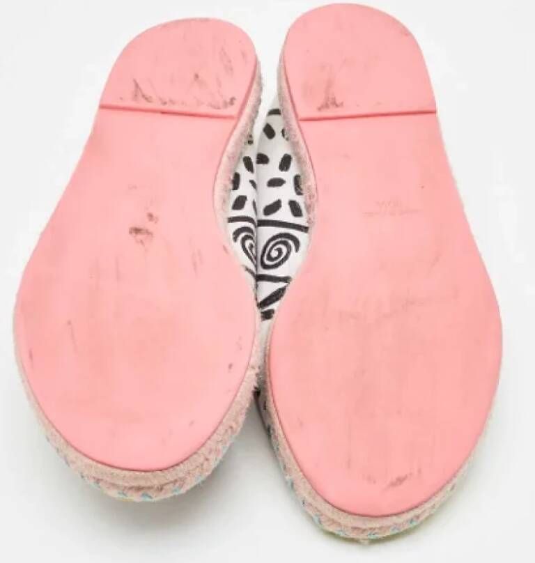 Sophia Webster Pre-owned Canvas flats Multicolor Dames