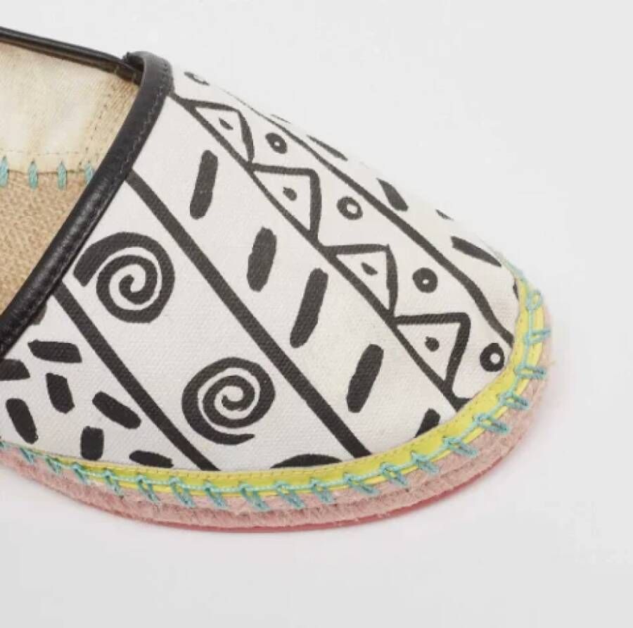 Sophia Webster Pre-owned Canvas flats Multicolor Dames