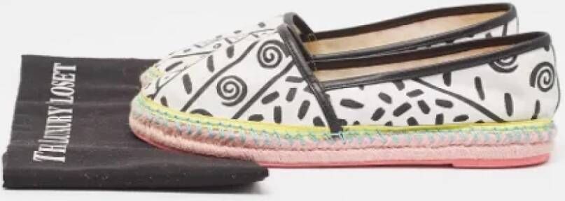 Sophia Webster Pre-owned Canvas flats Multicolor Dames