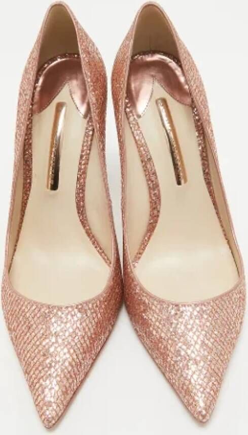 Sophia Webster Pre-owned Fabric heels Pink Dames