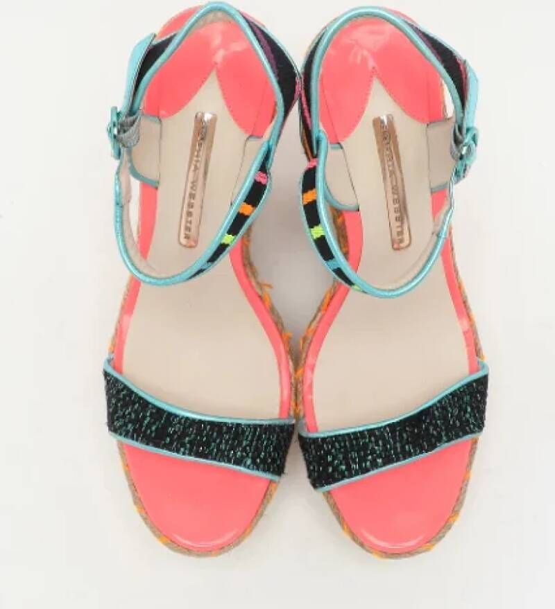 Sophia Webster Pre-owned Fabric sandals Multicolor Dames