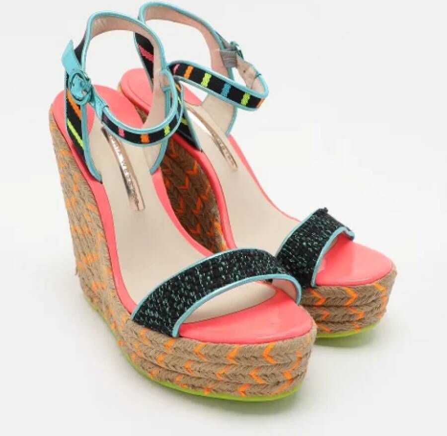 Sophia Webster Pre-owned Fabric sandals Multicolor Dames