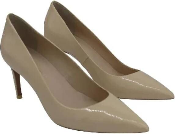 Sophia Webster Pre-owned Leather heels Beige Dames