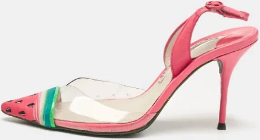 Sophia Webster Pre-owned Leather heels Pink Dames