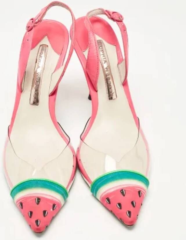 Sophia Webster Pre-owned Leather heels Pink Dames