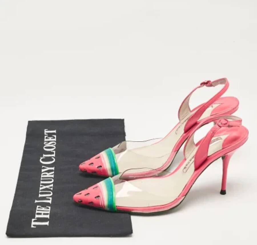 Sophia Webster Pre-owned Leather heels Pink Dames