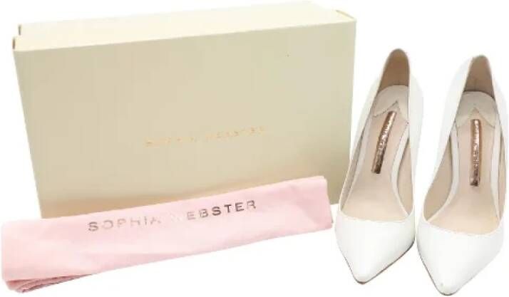 Sophia Webster Pre-owned Leather heels White Dames