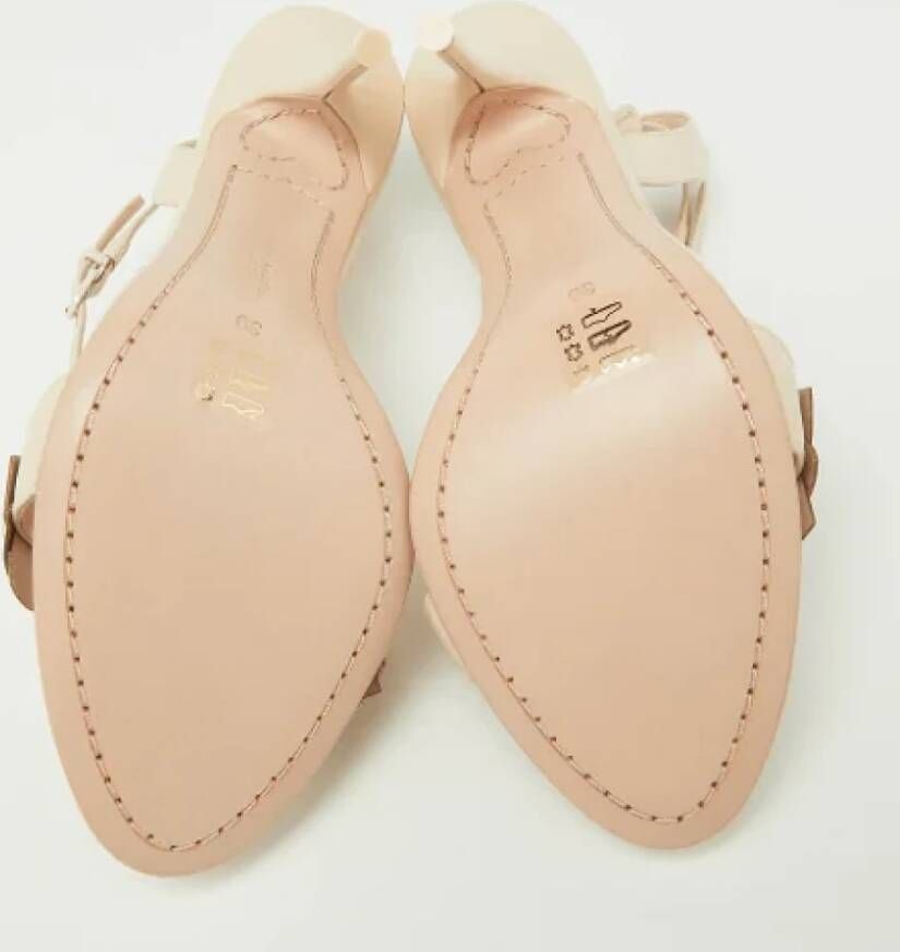 Sophia Webster Pre-owned Leather sandals Beige Dames