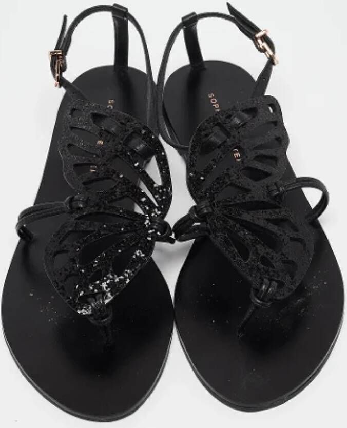 Sophia Webster Pre-owned Leather sandals Black Dames