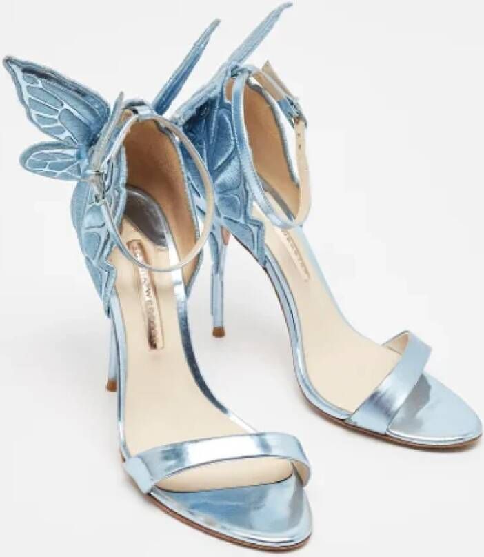 Sophia Webster Pre-owned Leather sandals Blue Dames