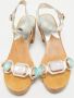 Sophia Webster Pre-owned Leather sandals Gray Dames - Thumbnail 2