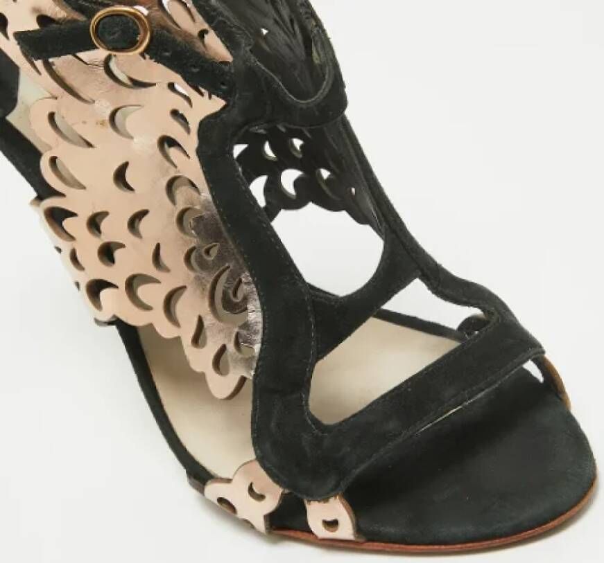 Sophia Webster Pre-owned Leather sandals Gray Dames