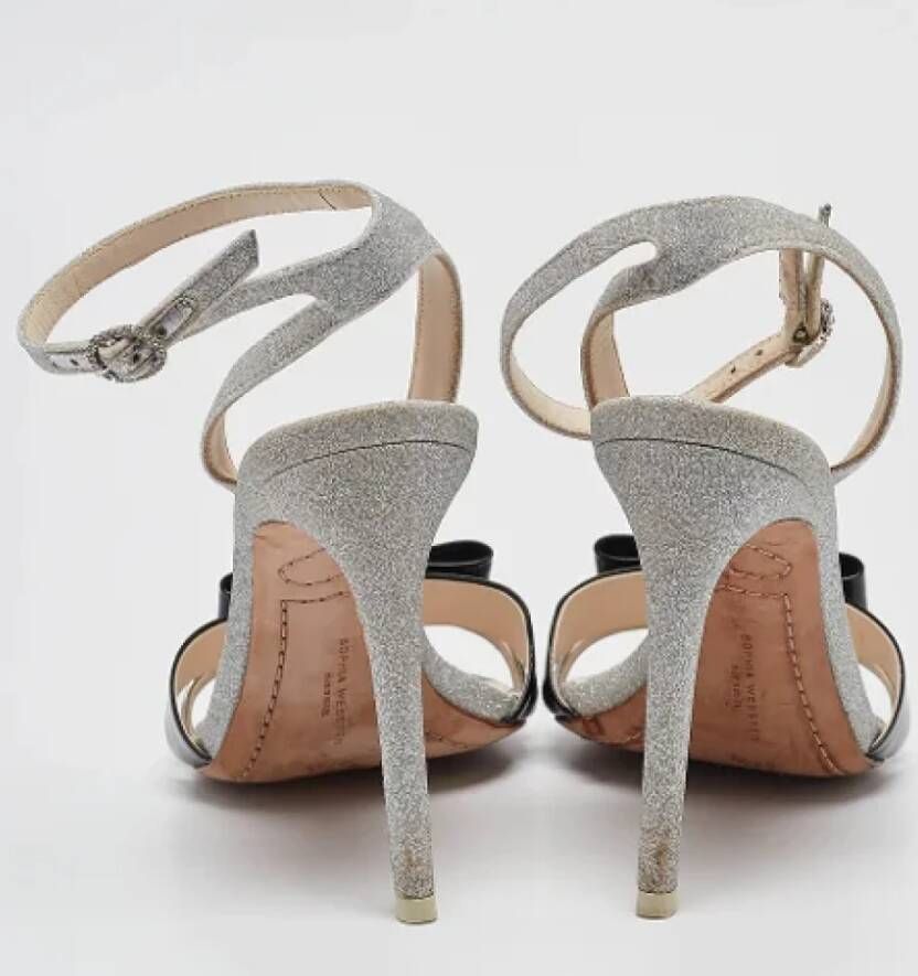 Sophia Webster Pre-owned Leather sandals Gray Dames