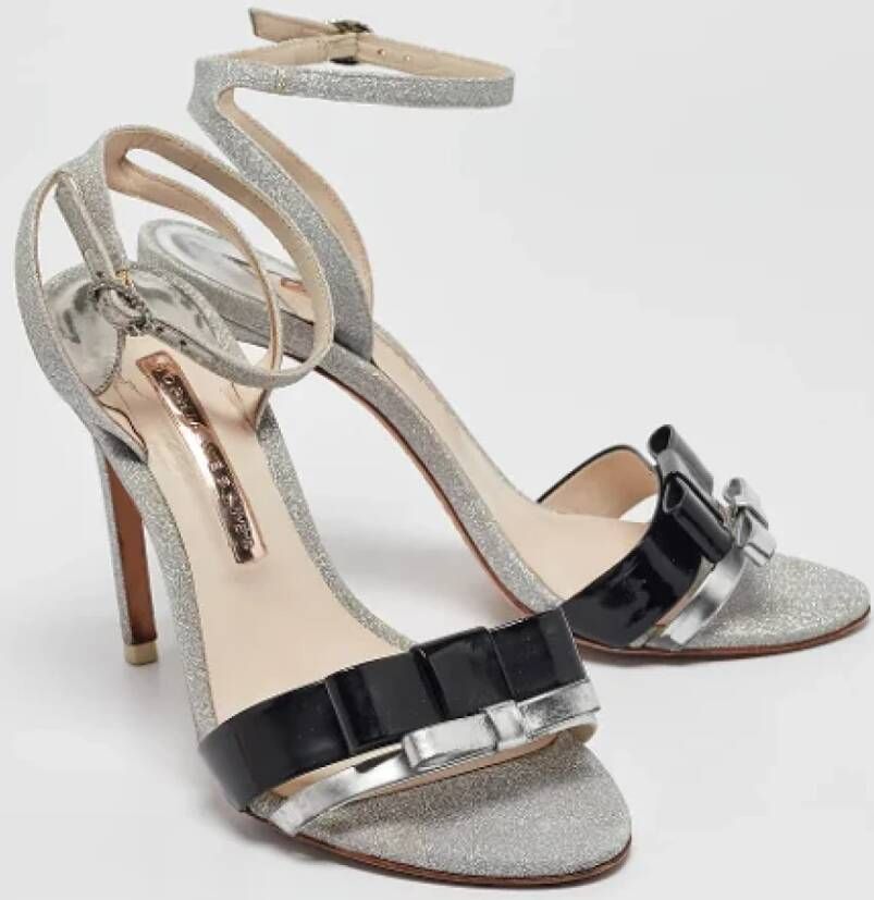 Sophia Webster Pre-owned Leather sandals Gray Dames