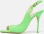 Sophia Webster Pre-owned Leather sandals Green Dames - Thumbnail 2