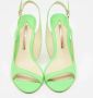 Sophia Webster Pre-owned Leather sandals Green Dames - Thumbnail 3