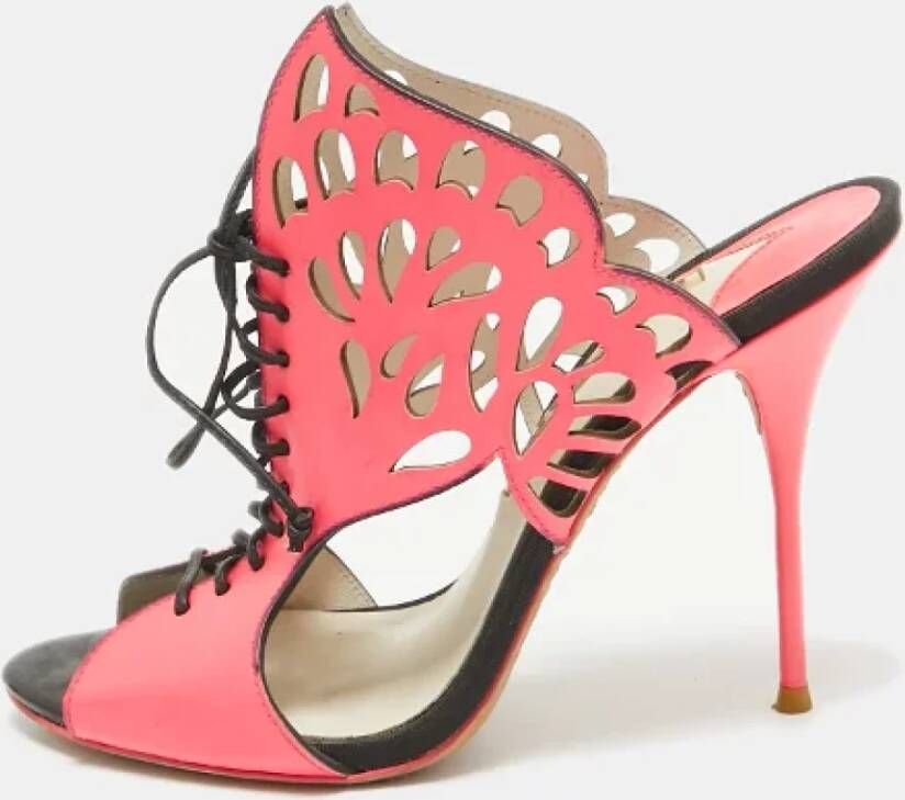 Sophia Webster Pre-owned Leather sandals Pink Dames