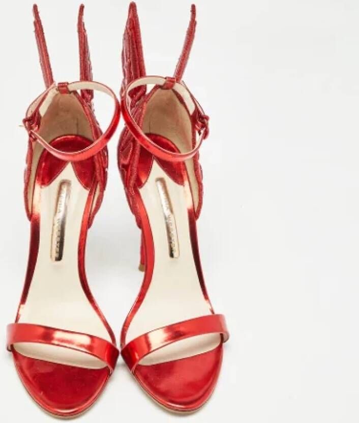 Sophia Webster Pre-owned Leather sandals Red Dames