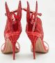 Sophia Webster Pre-owned Leather sandals Red Dames - Thumbnail 5