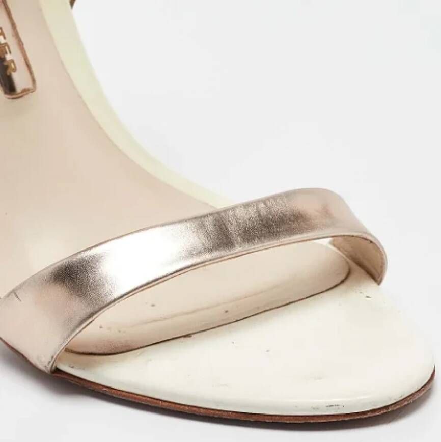 Sophia Webster Pre-owned Leather sandals White Dames