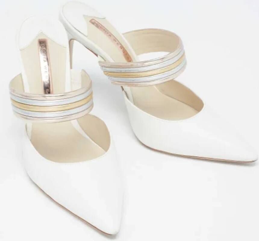 Sophia Webster Pre-owned Leather sandals White Dames