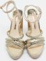 Sophia Webster Pre-owned Leather sandals Yellow Dames - Thumbnail 3