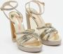 Sophia Webster Pre-owned Leather sandals Yellow Dames - Thumbnail 4