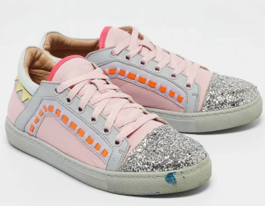 Sophia Webster Pre-owned Leather sneakers Multicolor Dames