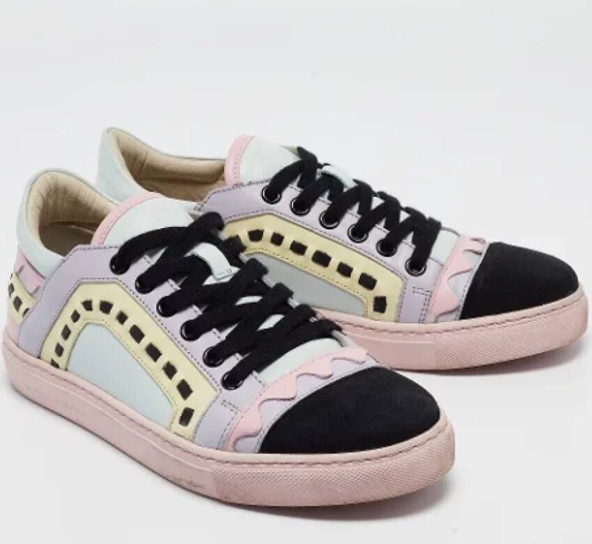 Sophia Webster Pre-owned Leather sneakers Multicolor Dames