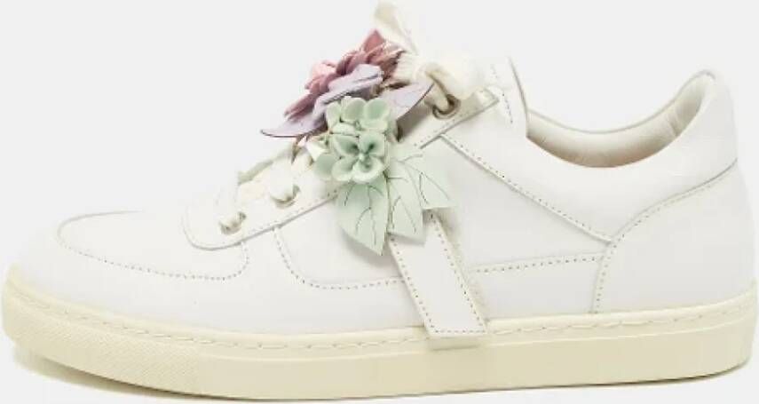 Sophia Webster Pre-owned Leather sneakers White Dames