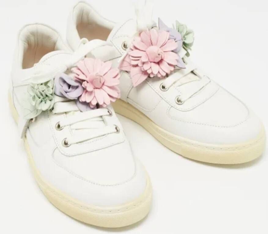 Sophia Webster Pre-owned Leather sneakers White Dames