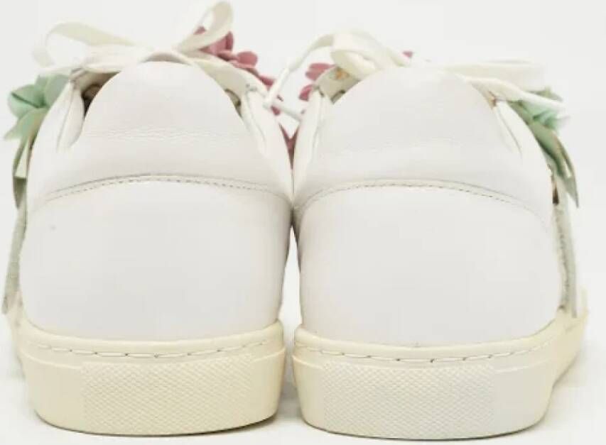 Sophia Webster Pre-owned Leather sneakers White Dames