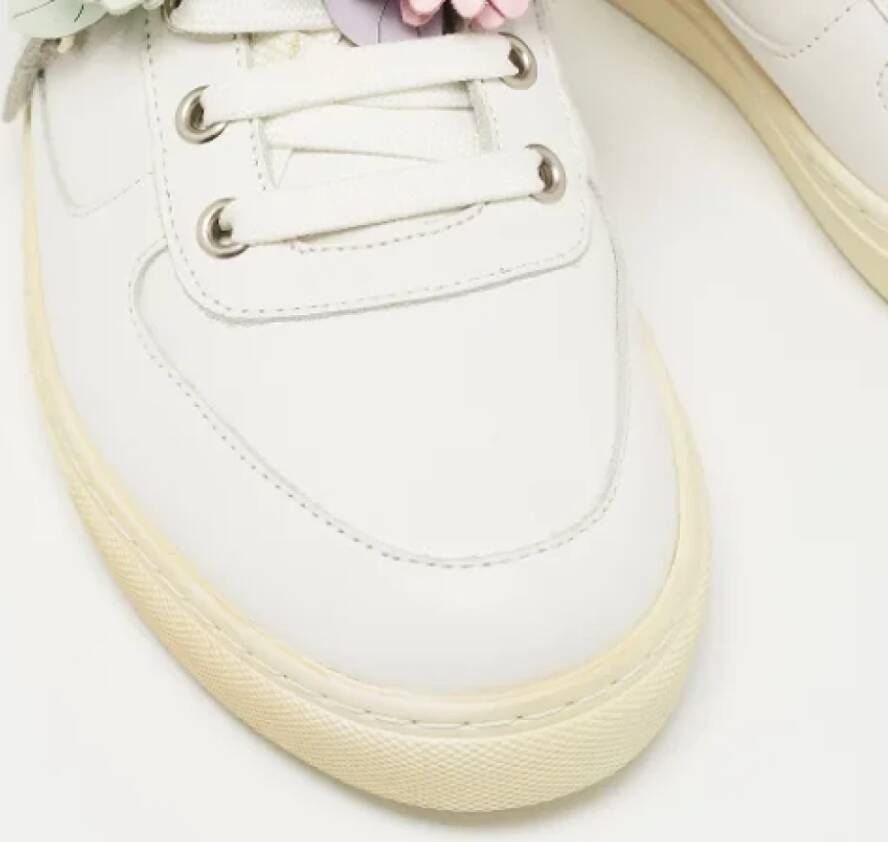 Sophia Webster Pre-owned Leather sneakers White Dames