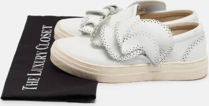 Sophia Webster Pre-owned Leather sneakers White Dames