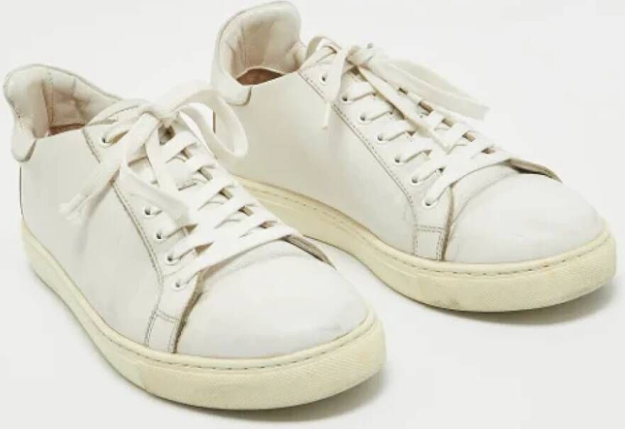 Sophia Webster Pre-owned Leather sneakers White Dames