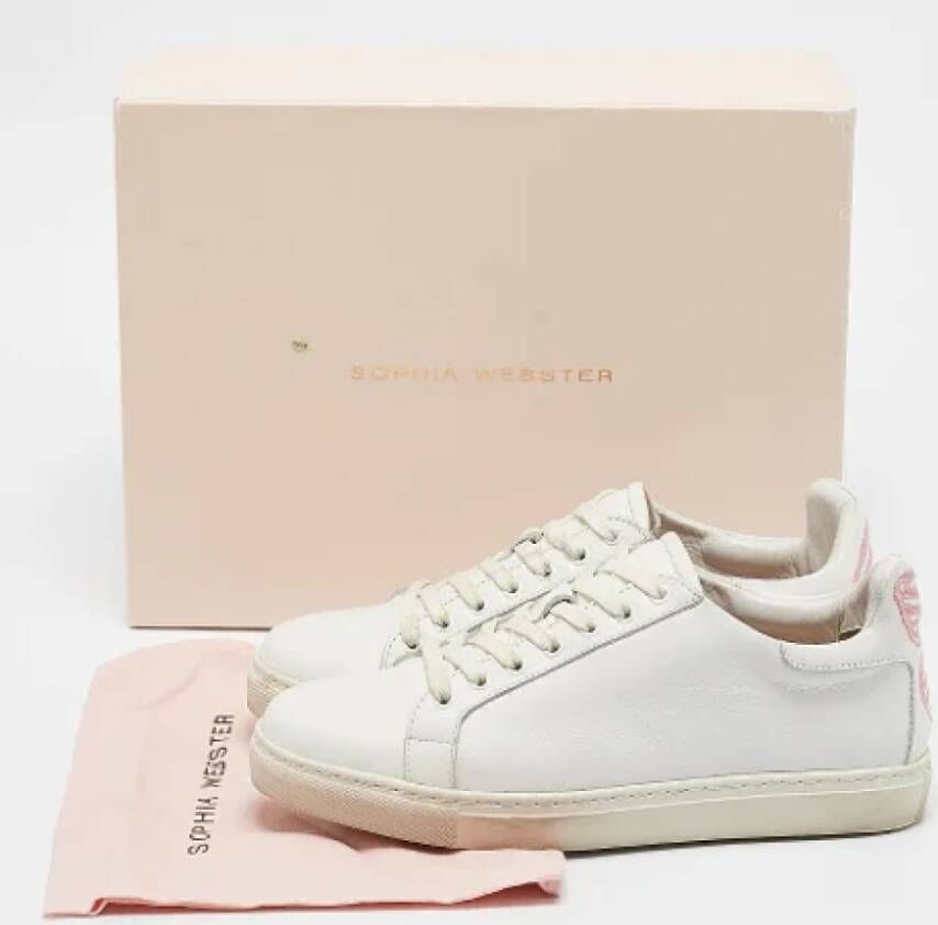 Sophia Webster Pre-owned Leather sneakers White Dames