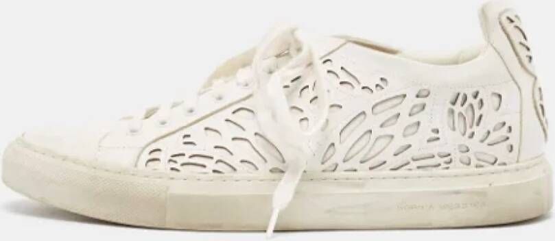 Sophia Webster Pre-owned Leather sneakers White Dames