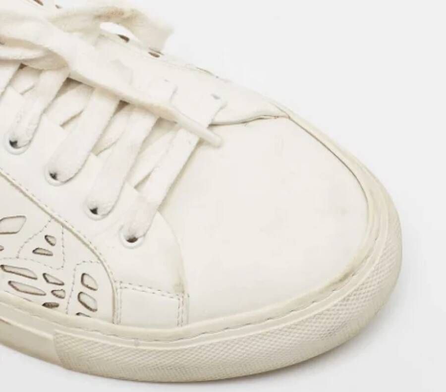 Sophia Webster Pre-owned Leather sneakers White Dames