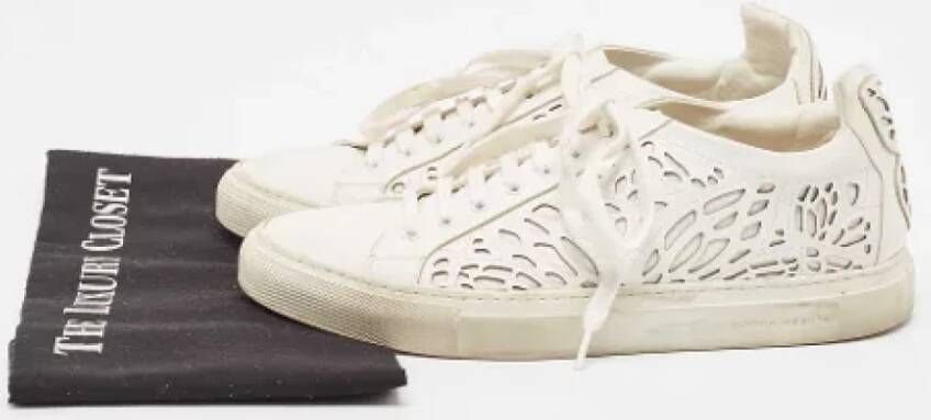 Sophia Webster Pre-owned Leather sneakers White Dames